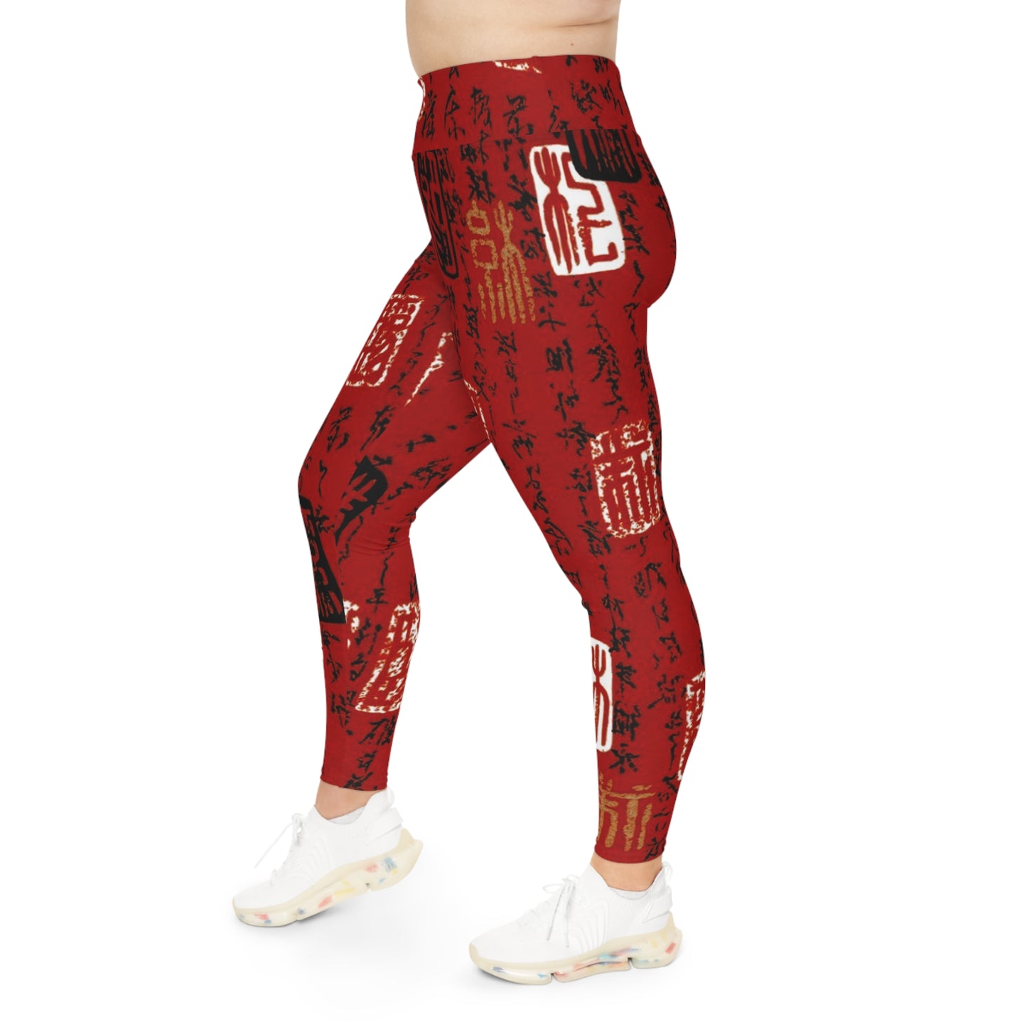 Take-Out Menu Plus Size Leggings
