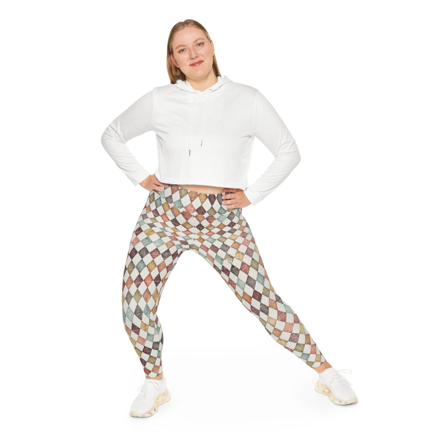 Jewel of Diamonds Plus Size Leggings