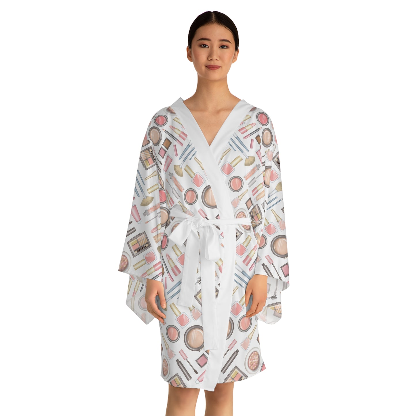 Cosmétique Long Sleeve Kimono Robe