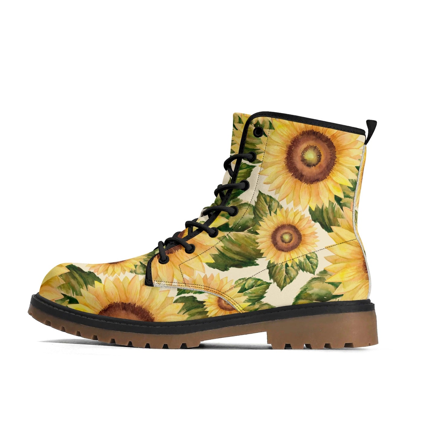 In Bloom Womens Upgraded Brown Outsole Leather Boots