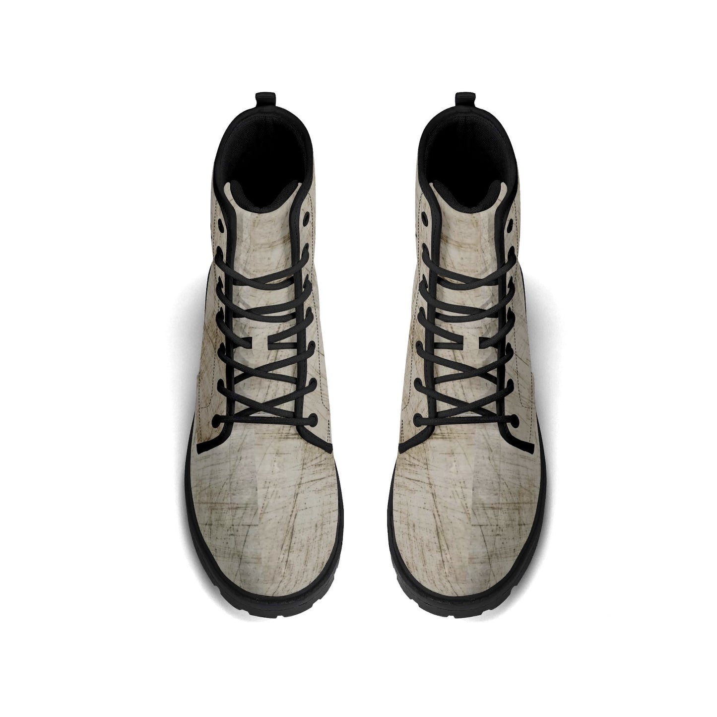 Kusunoki Masashige 1331, 日本語楠木軍の旗印 (Flag of the Kusunoki Army) 14th century Japanese Art Womens Upgraded Black Outsole Leather Boots