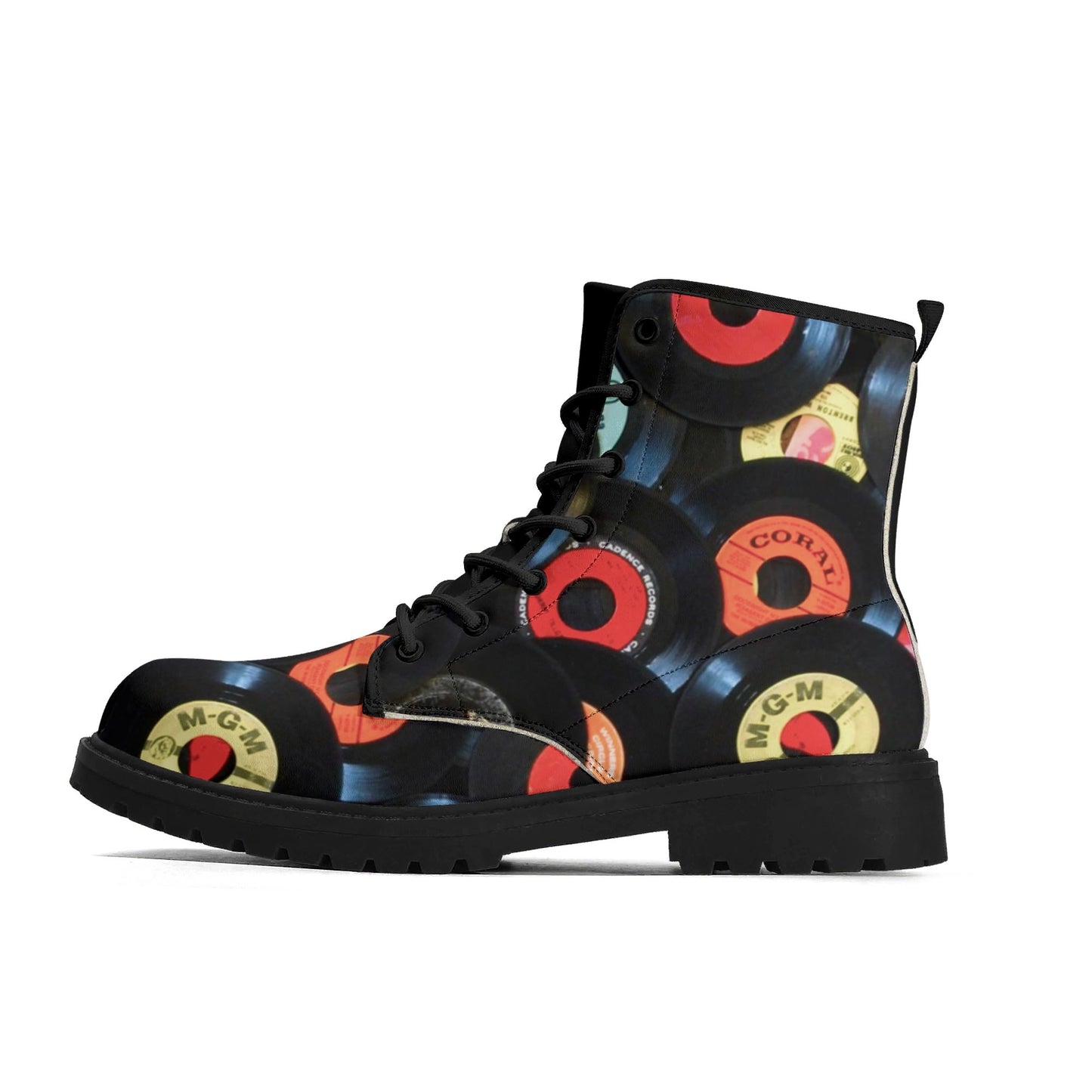 45’s Womens Upgraded Black Outsole Leather Boots