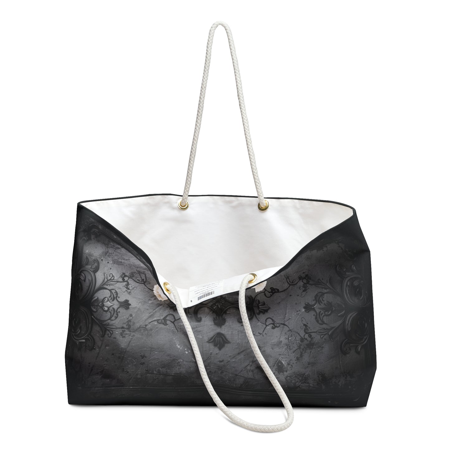 Goth-Girl Weekender Bag with Intricate Design