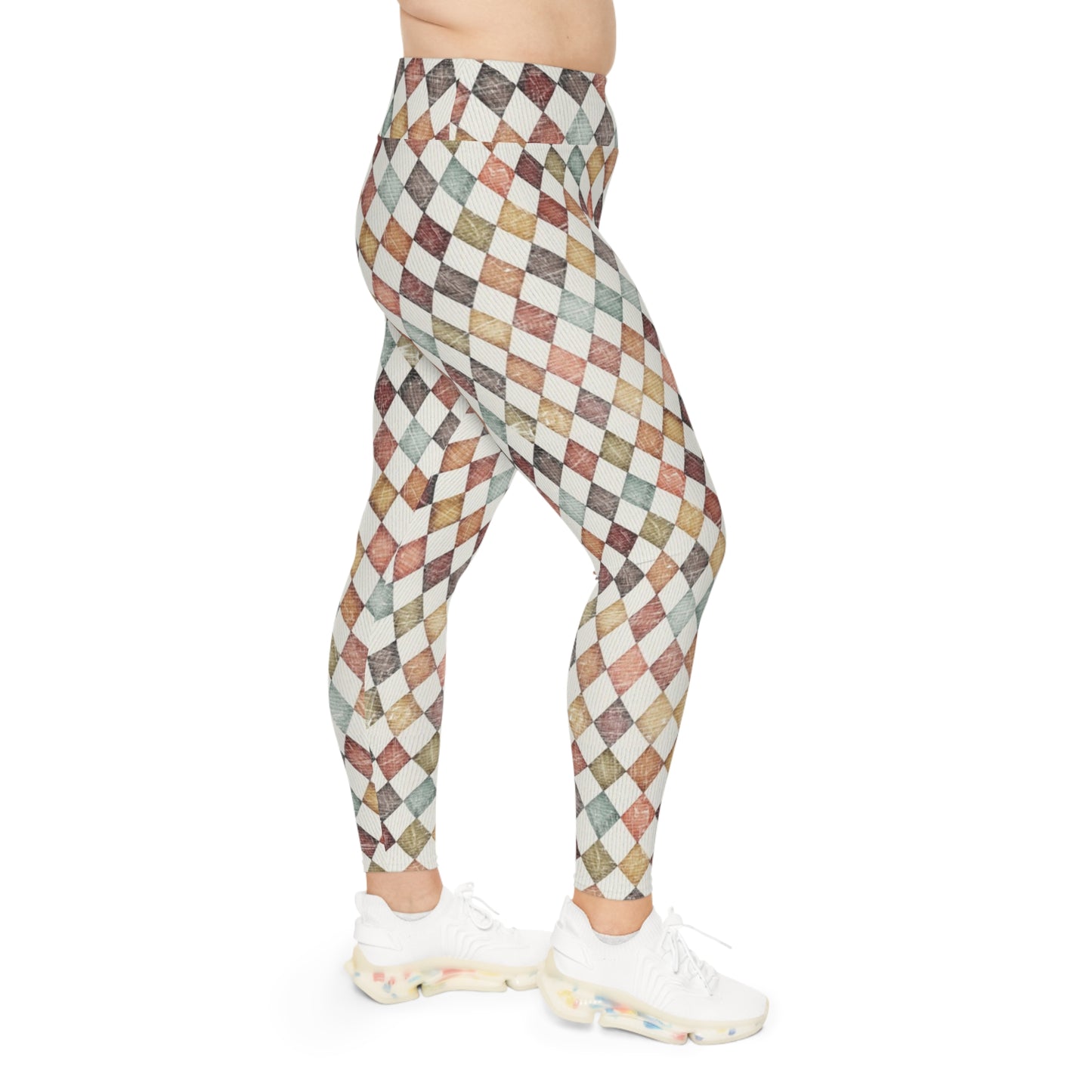 Jewel of Diamonds Plus Size Leggings