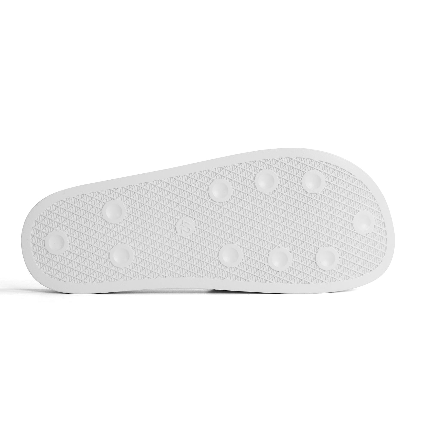 Opalescent Sea Shells, Womens PVC Black and White House Slides Sandals Bathroom Slippers