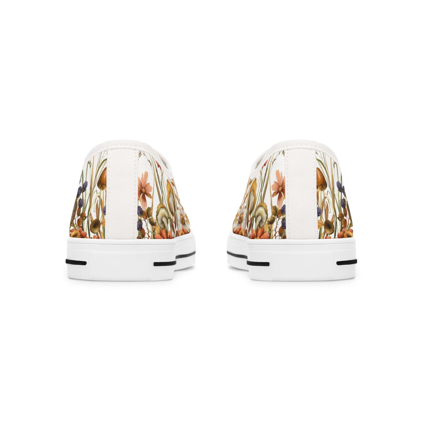 Fungi Fall Women's Low Top Sneakers
