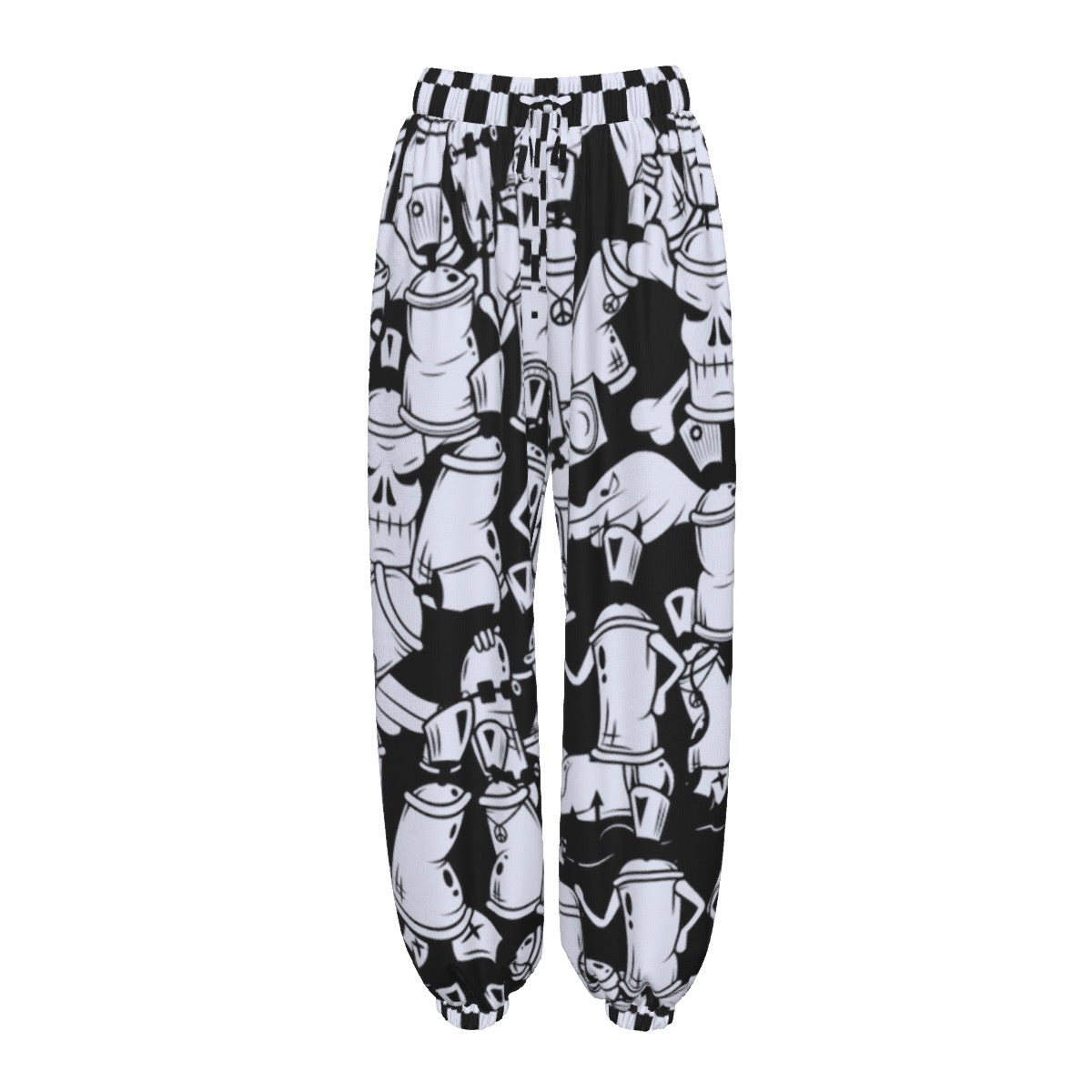 Graffititude Women's Carrot Pants with Pockets