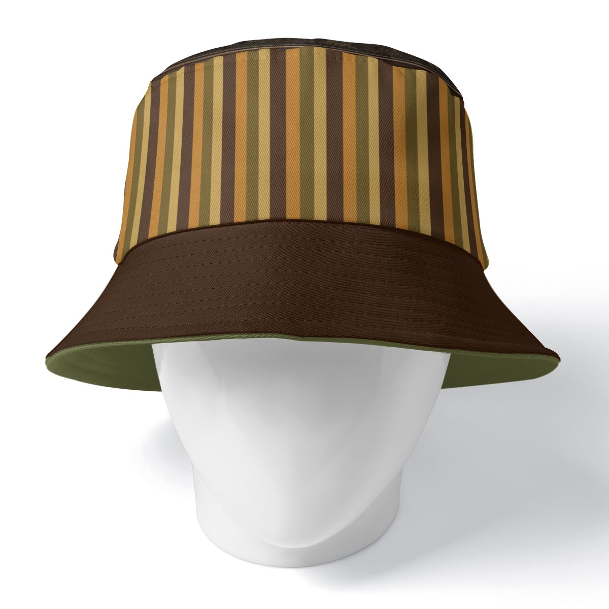 Feminine Warmth (Russian Folk Art) Double-Side Print Bucket Hat