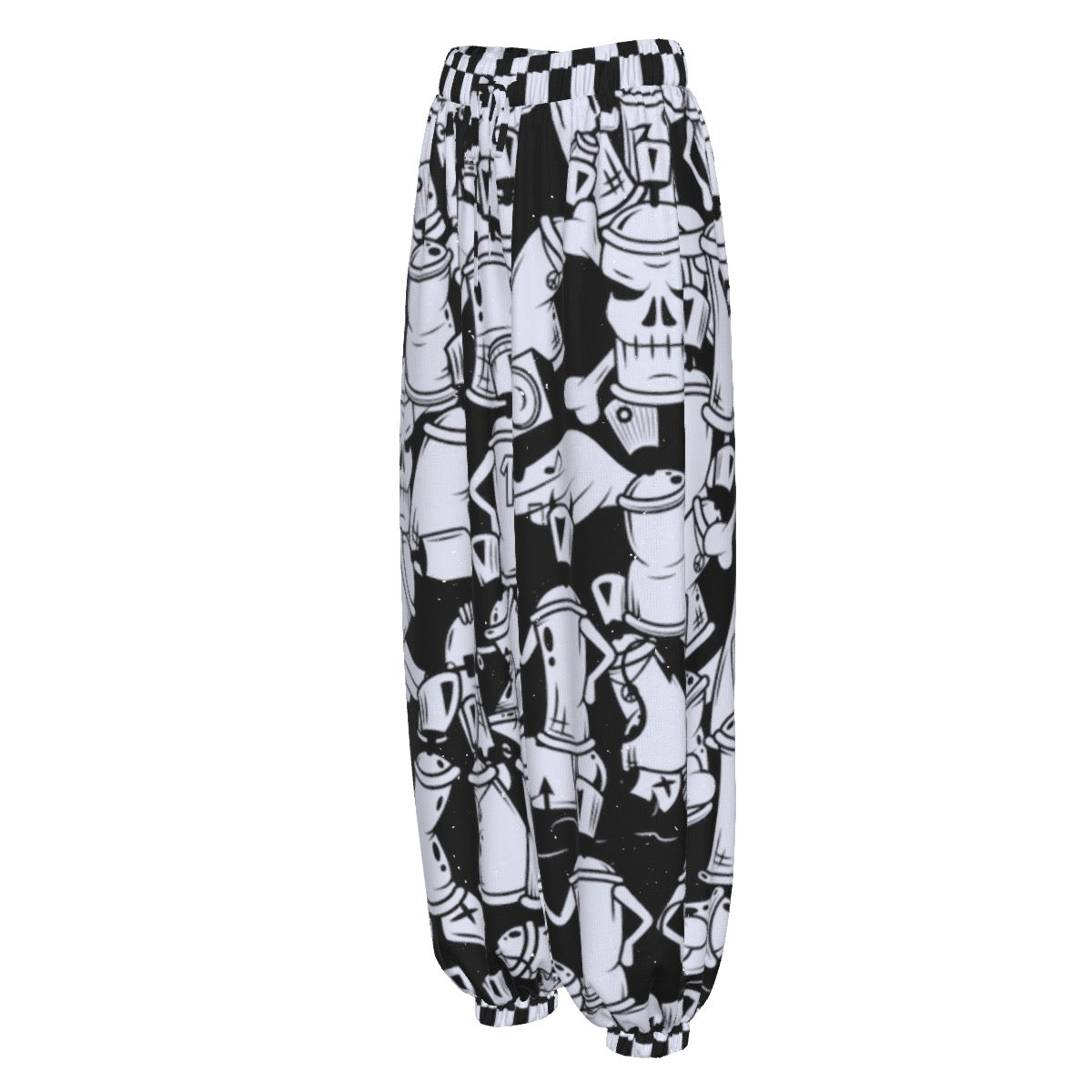 Graffititude Women's Carrot Pants with Pockets