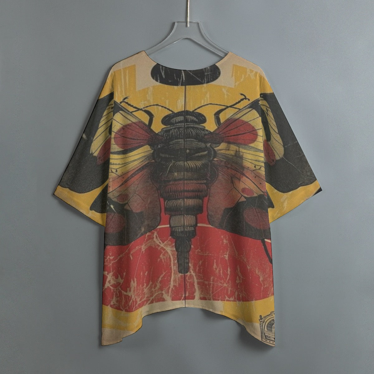 Mustard Moth Women's Bat Sleeve Shirt