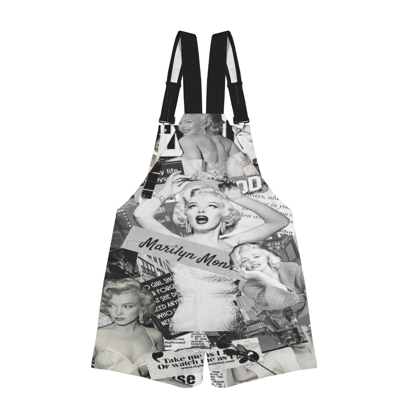 Marilyn in Suspense Unisex Suspender Jumpsuit