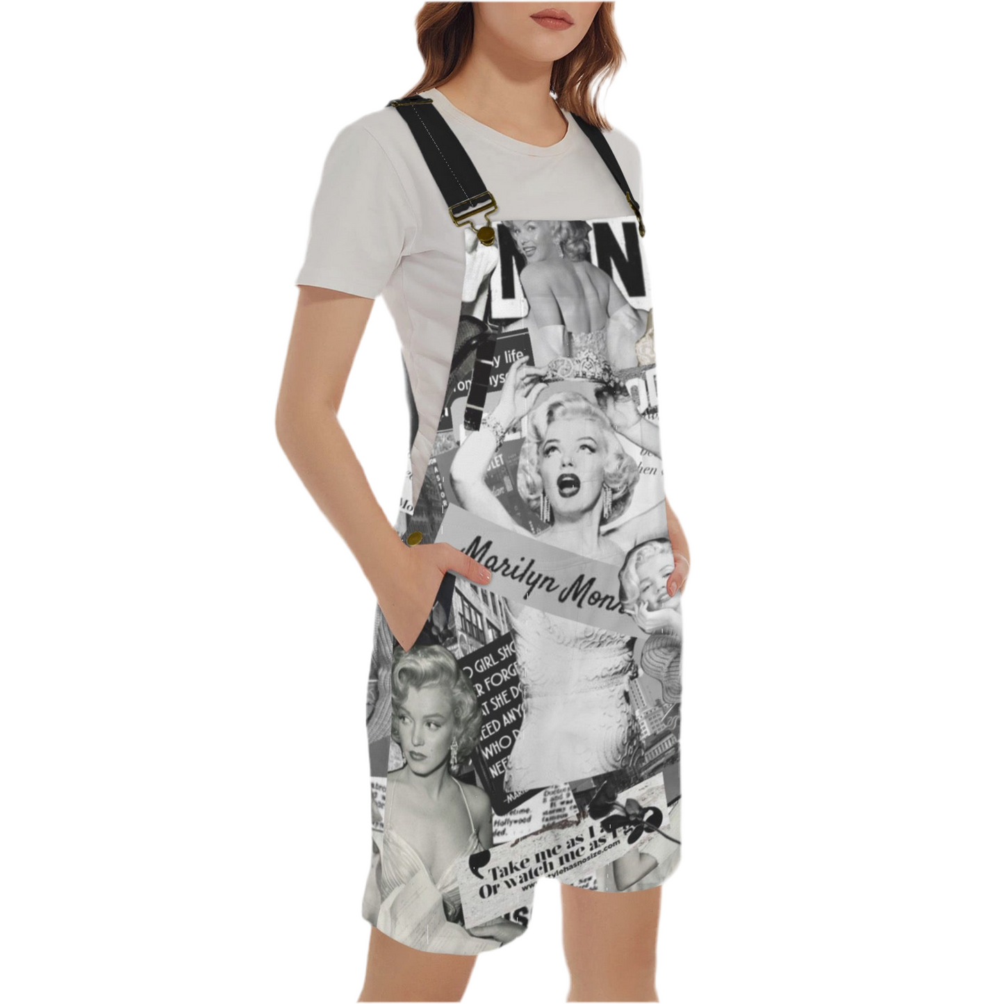 Marilyn in Suspense Unisex Suspender Jumpsuit