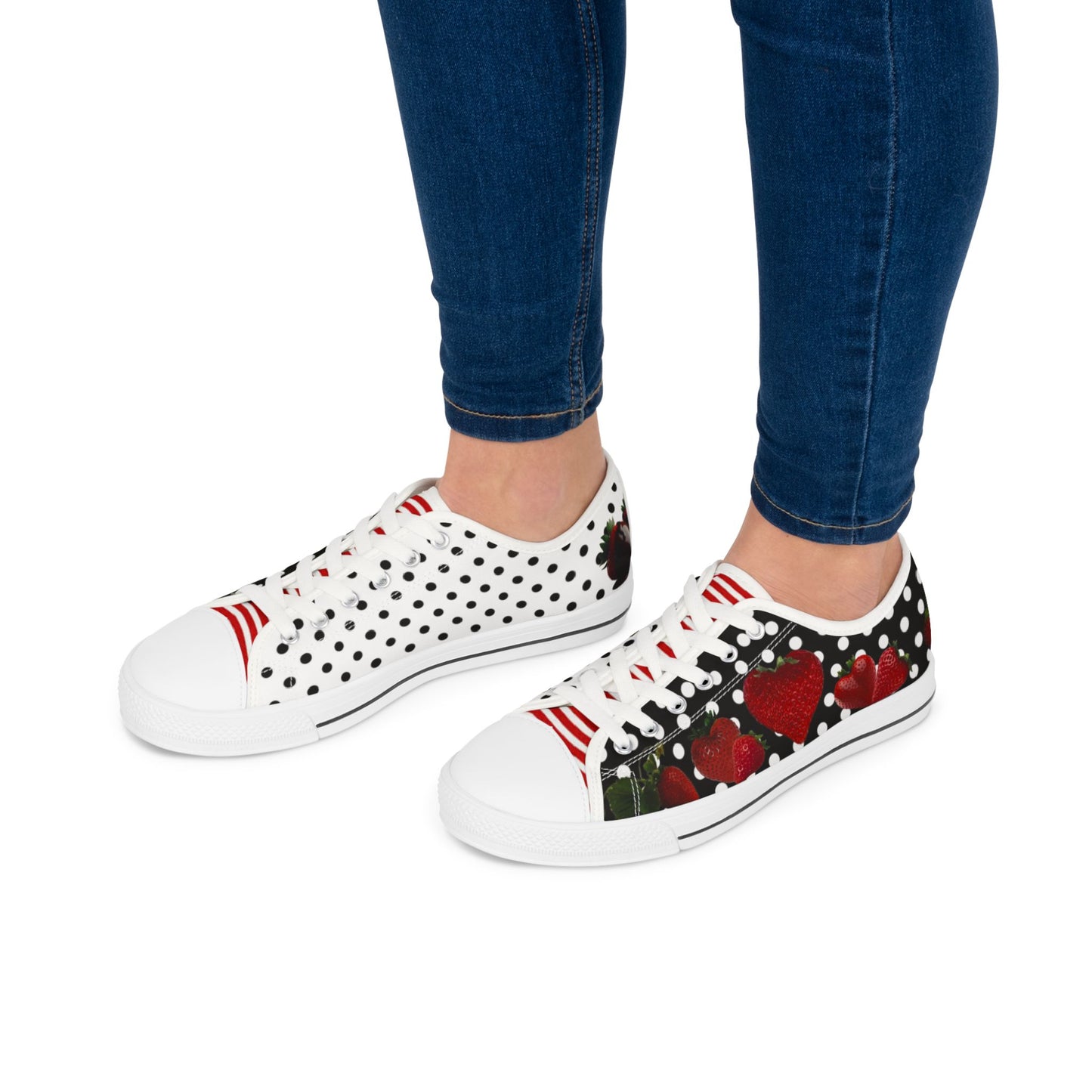 Berry Lovable Women’s Low Top Sneakers