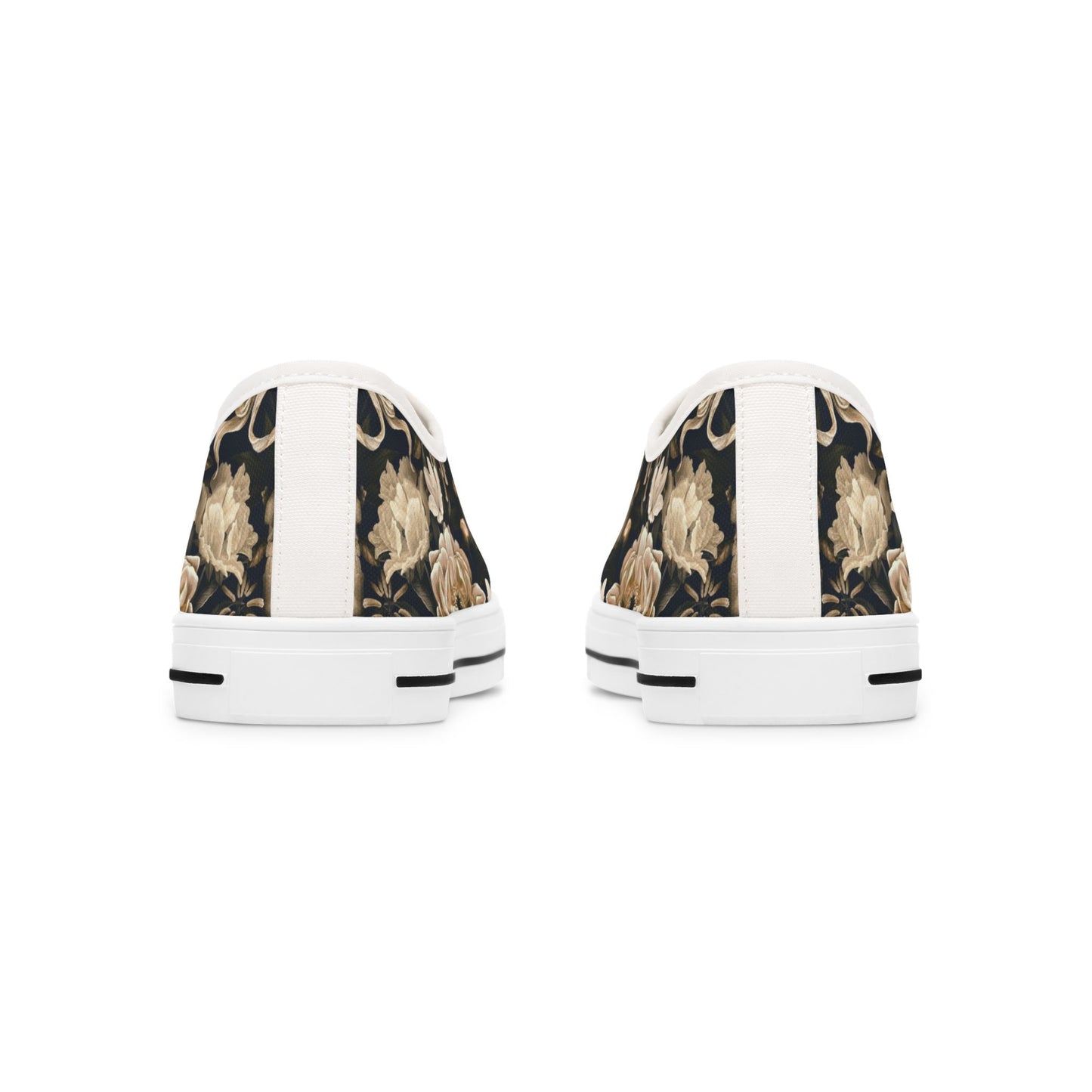 Skull & Roses Women's Low Top Sneakers