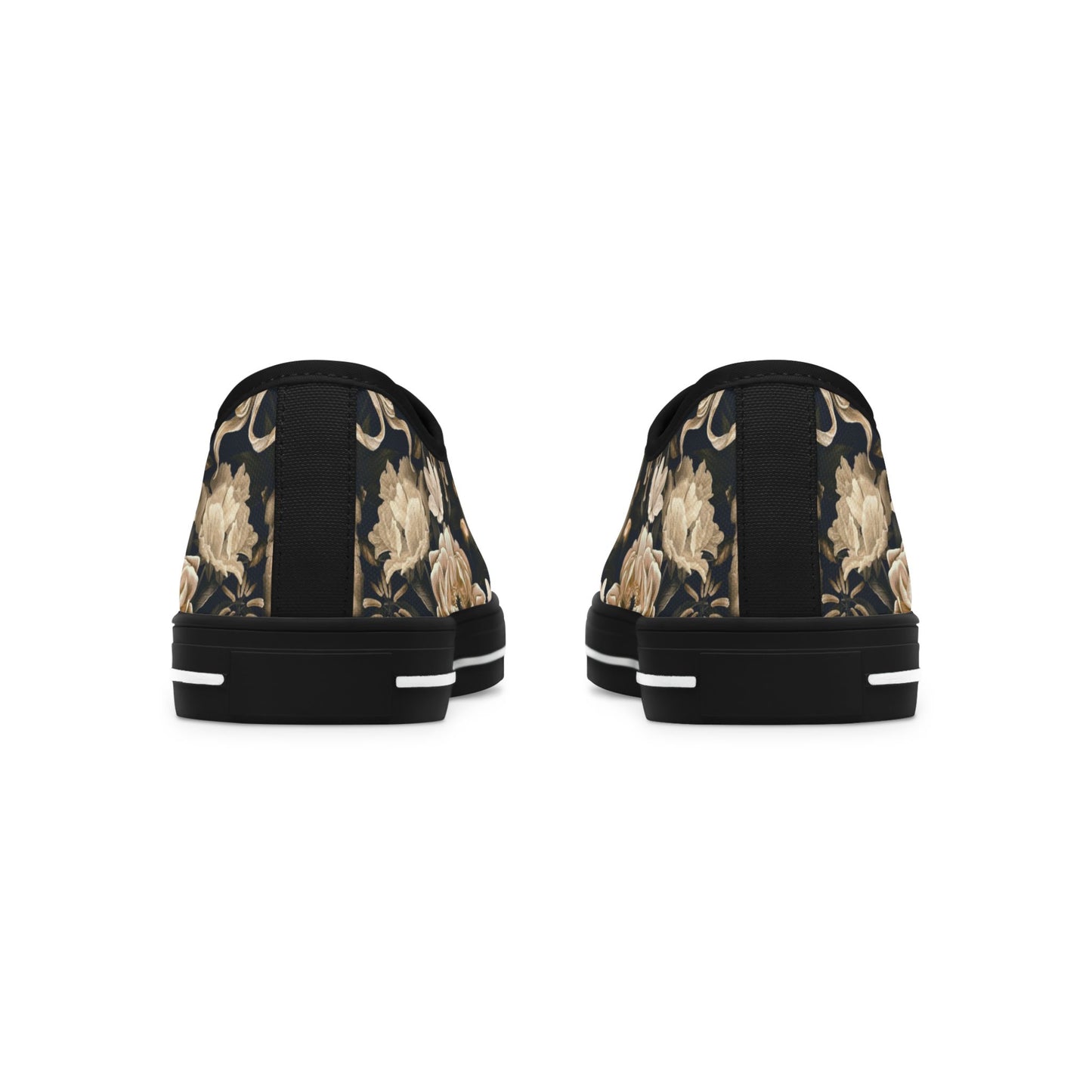 Skull & Roses Women's Low Top Sneakers
