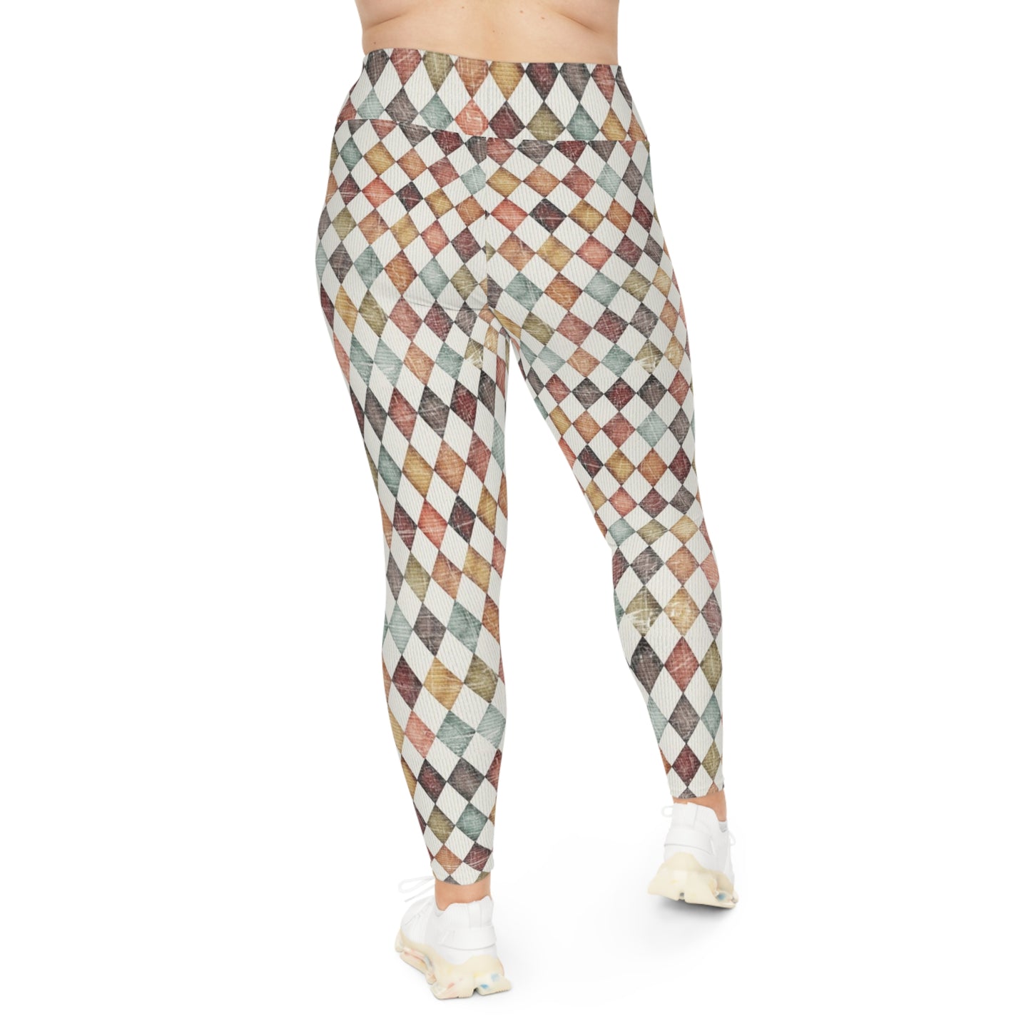 Jewel of Diamonds Plus Size Leggings