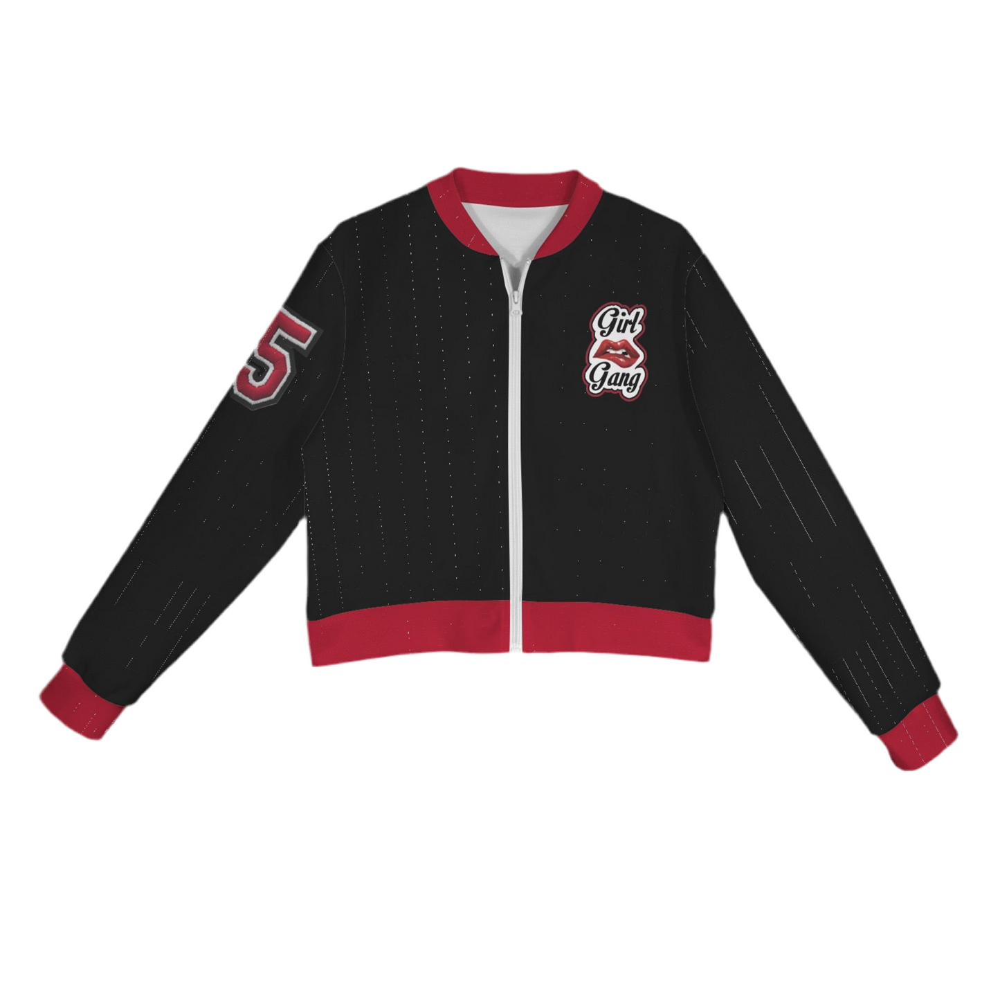 “Girl Gang” (black) Bomber Jacket