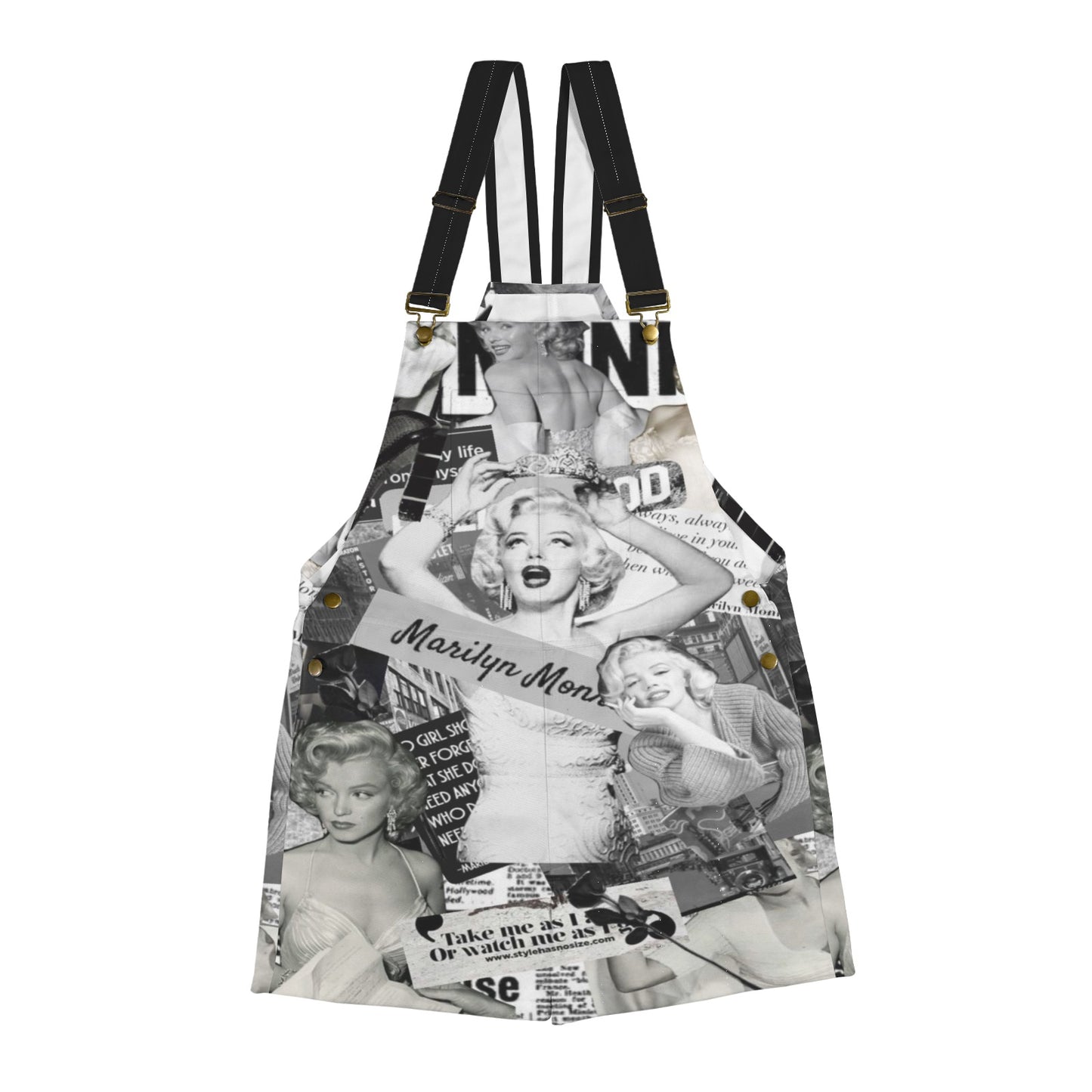 Marilyn in Suspense Unisex Suspender Jumpsuit