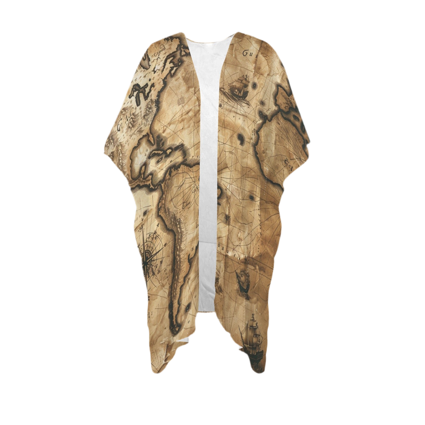 Pirates Treasure Women's Long Cover Up