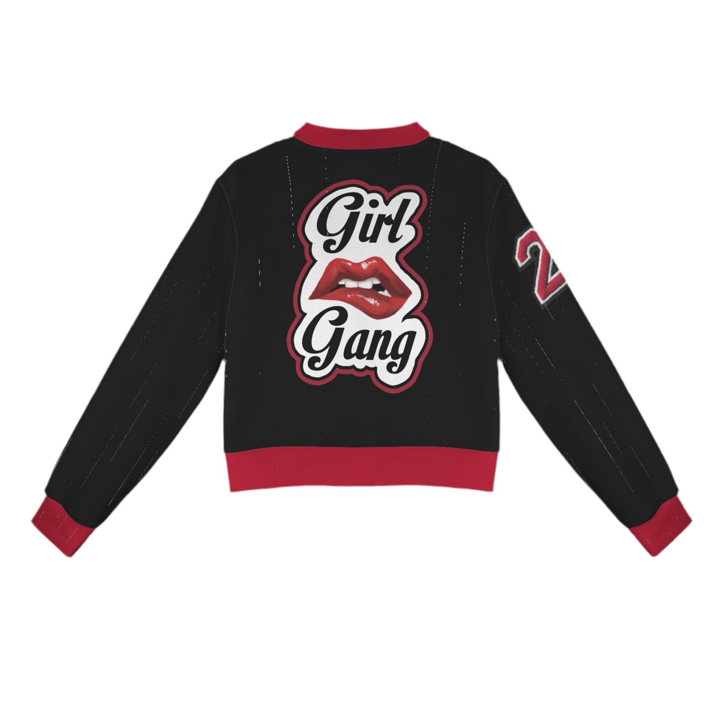 “Girl Gang” (black) Bomber Jacket