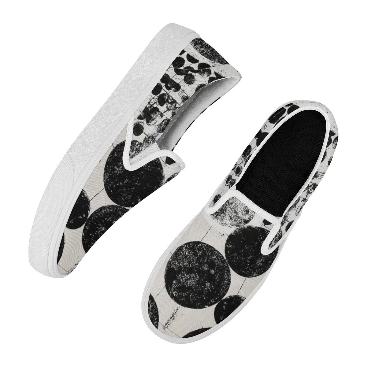 Buttons & Bobbles New Style Skate Slip On Shoes