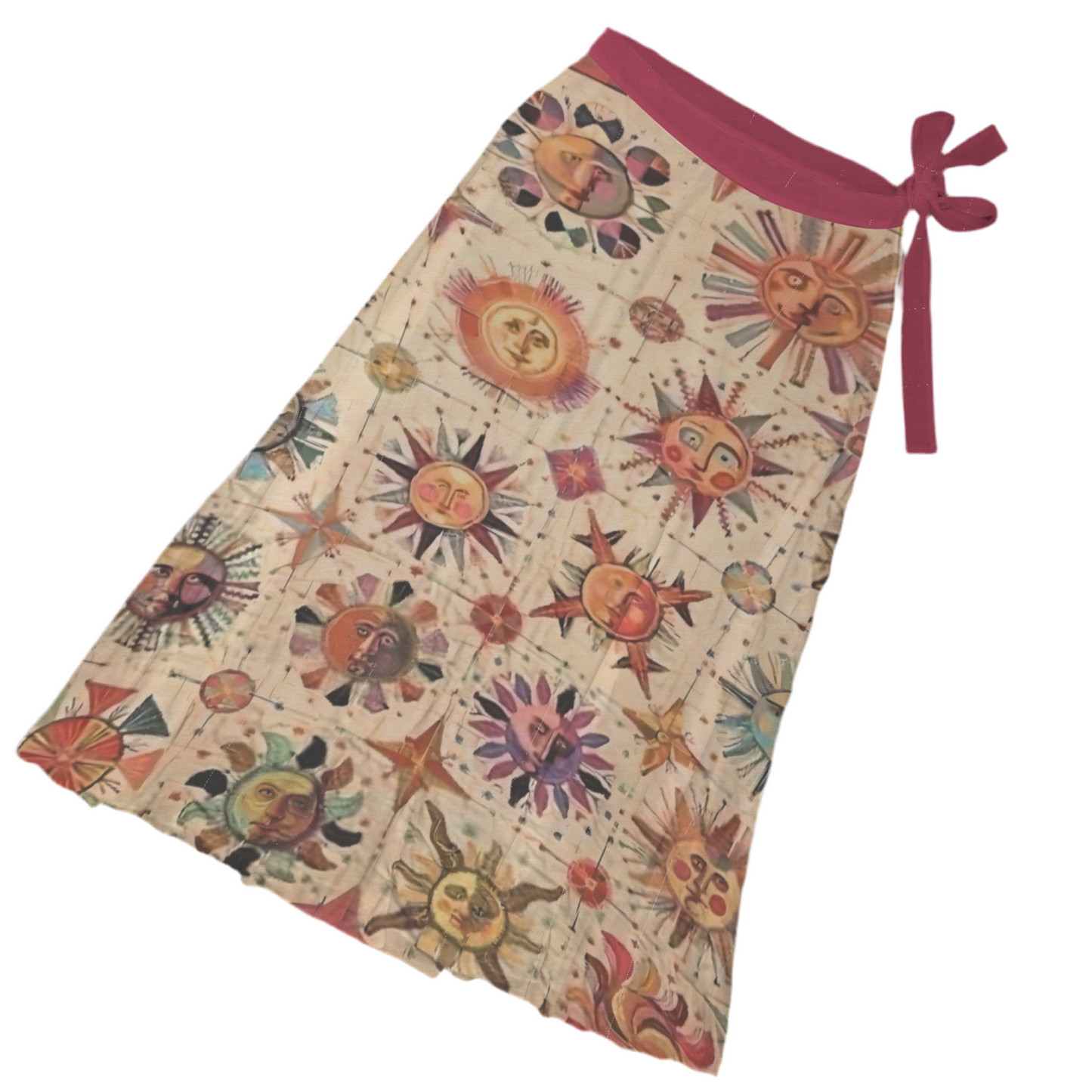 Folky Fun-Sun Women's Long Knot Side Cover Up