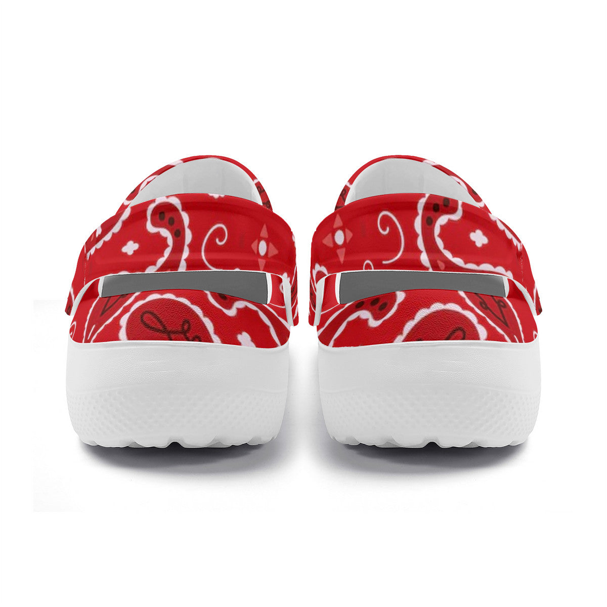Bandanna Paisley Unisex Lightweight Nursing Clogs