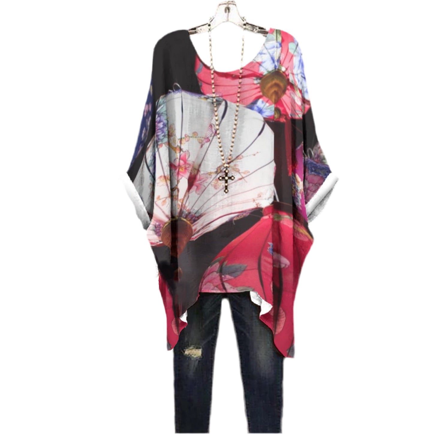 Lantern Light Women's Bat Sleeve Shirt