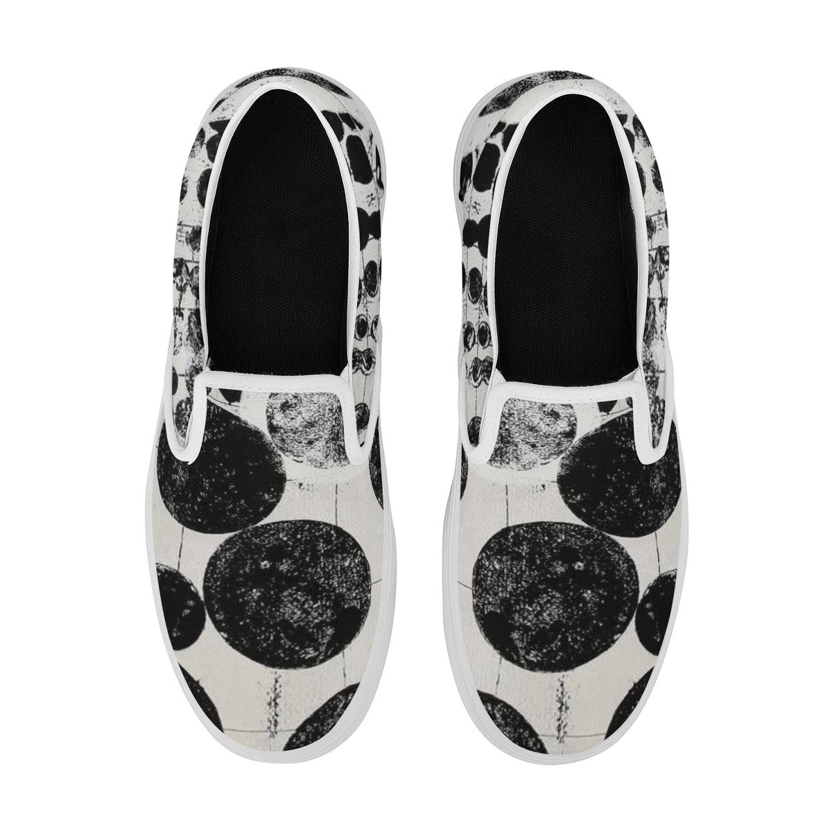 Buttons & Bobbles New Style Skate Slip On Shoes