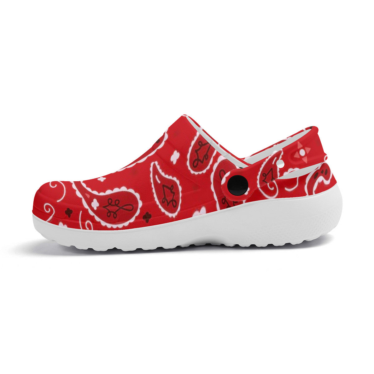 Bandanna Paisley Unisex Lightweight Nursing Clogs