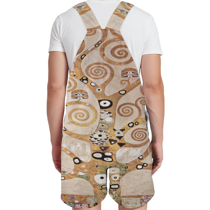 Gusta Klint’s, Tree of Life (1909) on Unisex Suspender Jumpsuit