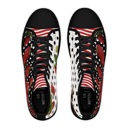 Berry Lovable Women's High Top Sneakers