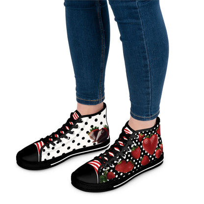 Berry Lovable Women's High Top Sneakers