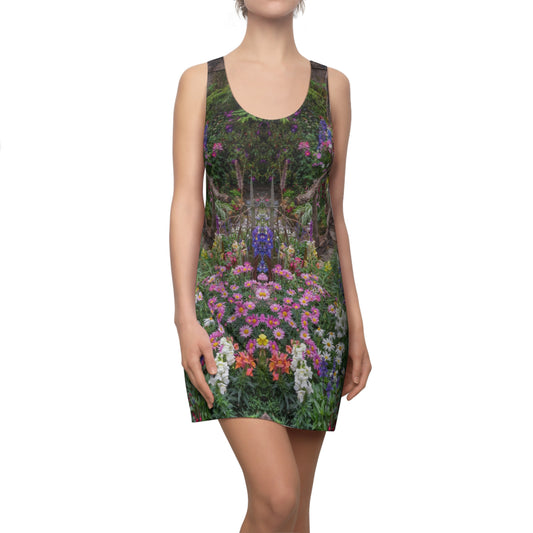 Wild Flower Women's Cut & Sew Racerback Dress