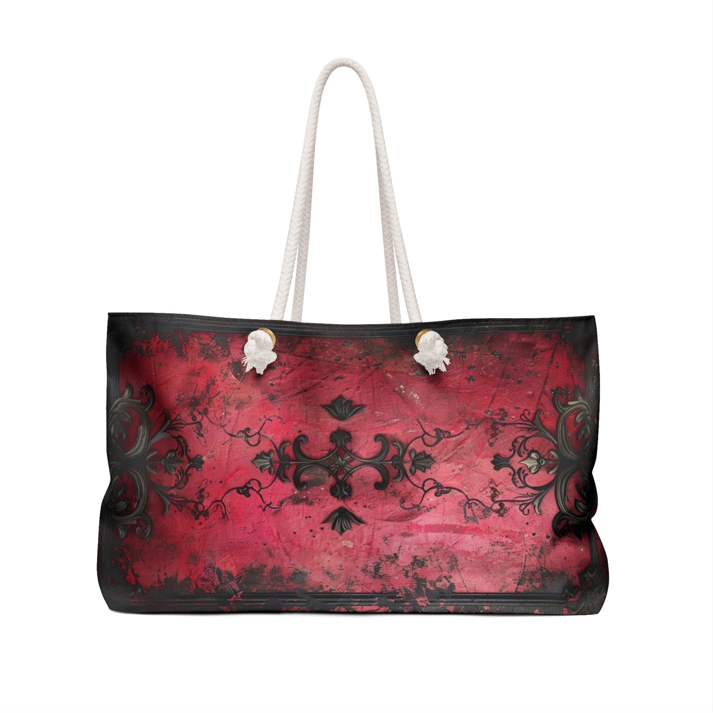 Gothic Crimson Weekender Bag