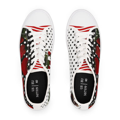 Berry Lovable Women’s Low Top Sneakers