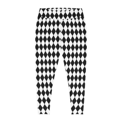 B&W Diamond Plus Size Leggings