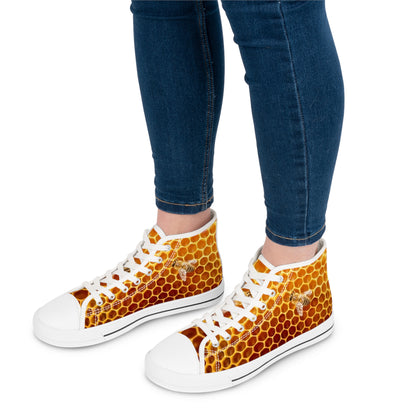 The Bee’s Knees Women's High Top Sneakers