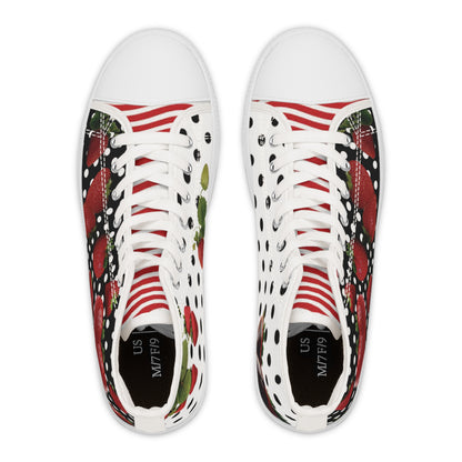 Berry Lovable Women's High Top Sneakers