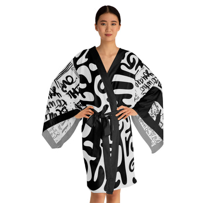 Love Me Long Sleeve Kimono Robe