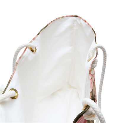 Peachy Petals Weekender Bag