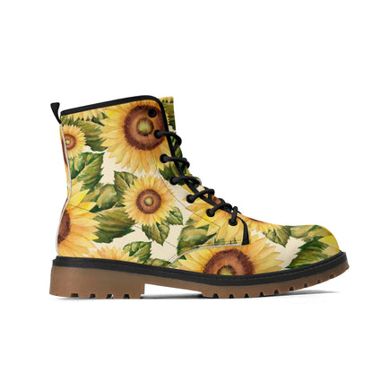 In Bloom Womens Upgraded Brown Outsole Leather Boots
