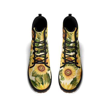 In Bloom Womens Upgraded Brown Outsole Leather Boots