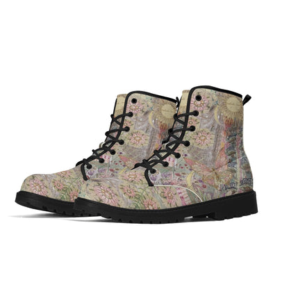 Radiate Love Womens Upgraded Black Outsole Leather Boots