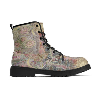 Radiate Love Womens Upgraded Black Outsole Leather Boots