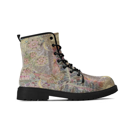 Radiate Love Womens Upgraded Black Outsole Leather Boots