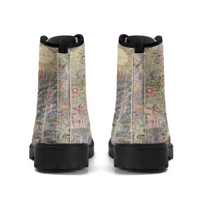 Radiate Love Womens Upgraded Black Outsole Leather Boots