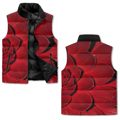 Plush Pedal Unisex Lightweight Stand Collar Zip Up Puffer Vest