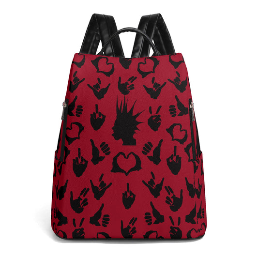 Unapologetic Rebellion Travel Daypack Anti-theft Backpack
