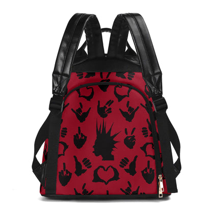 Unapologetic Rebellion Travel Daypack Anti-theft Backpack